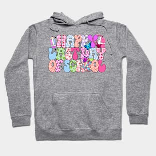 Retro Happy Last Day Of School Graduation Teacher Student Hoodie